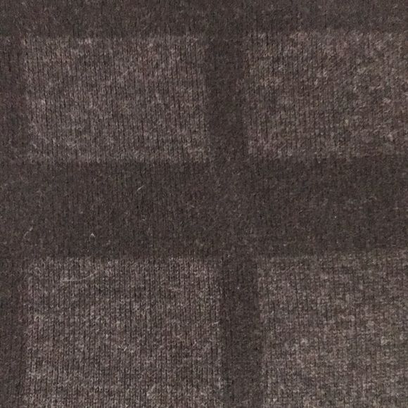 EF Merino Windowpane Grey Pencil Skirt S - Picture 3 of 7